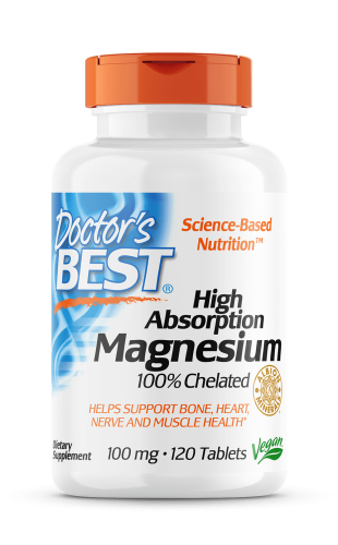 High Absorption Magnesium  Magnez 120 tabletek Doctor's Best