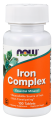 Iron Complex  Żelazo 100 tabletek NOW FOODS