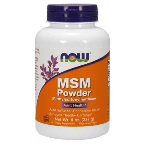 Siarka MSM  Metylosulfonylometan 227 g NOW FOODS