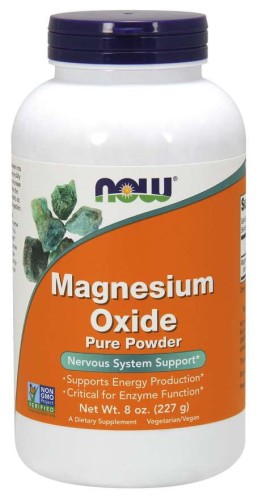 Magnesium Oxide  Magnez 227 g NOW FOODS