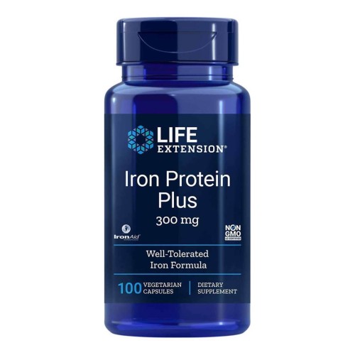 Iron Protein Plus 100 kapsułek Life Extension