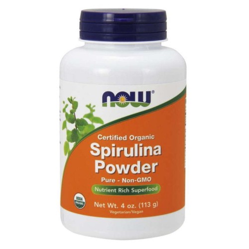EKO Spirulina 113 g NOW FOODS