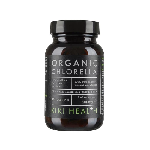 Chlorella 500 mg  200 tabletek Kiki Health