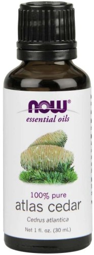 100% Olejek Cedrowy  Cedr Atlaski 30 ml NOW FOODS