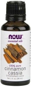 100% Olejek Cynamonowy Cinnamon Cassia  Cynamon 30 ml NOW FOODS
