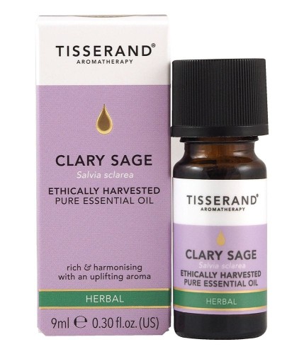 Clary Sage Ethically Harvested  Olejek z Szałwi 9 ml Tisserand Aromatherapy