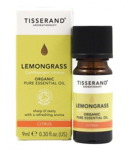 Lemongrass Organic  Olejek z Trawy Cytrynowej 9 ml Tisserand Aromatherapy