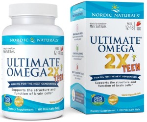 Ultimate Omega 2X Teen 560 mg 60 kapsułek Nordic Naturals