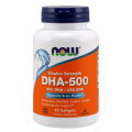 DHA  500 DHA 250 EPA Kwas dokozaheksaenowy 500 mg 90 kapsułek NOW FOODS