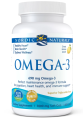 Omega 3 o smaku cytrynowym 60 kapsułek Nordic Naturals