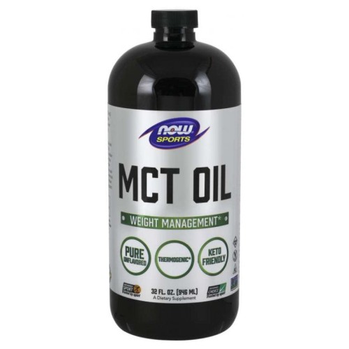 MCT Oil  Olej MCT bezzapachowy 946 ml NOW FOODS