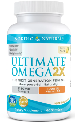 Ultimate Omega 2X with Vitamin D3 60 kapsułek Nordic Naturals