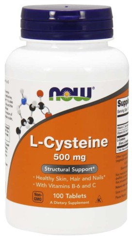 LCysteina 100 tabletek NOW FOODS