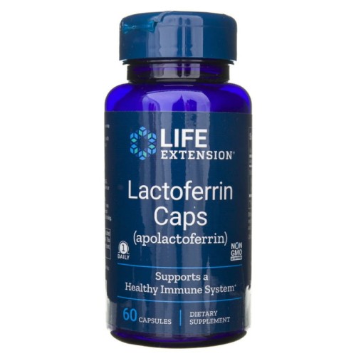 Lactoferrin Caps apolactoferrin 60 kapsułek Life Extension