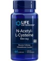 NAC  NAcetyloLCysteina 60 kapsułek Life Extension