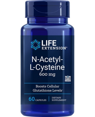 NAC  NAcetyloLCysteina 60 kapsułek Life Extension