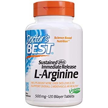 Larginina 500 MG 120 Tabletten DOCTOR'S BEST
