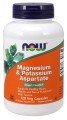 Magnesium & Potassium Aspartate  Magnez, Tauryna i Potas 120 kapsułek NOW FOODS