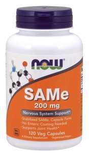 SAMe  SAdenozylo LMetionina 200 mg 120 kapsułek NOW FOODS