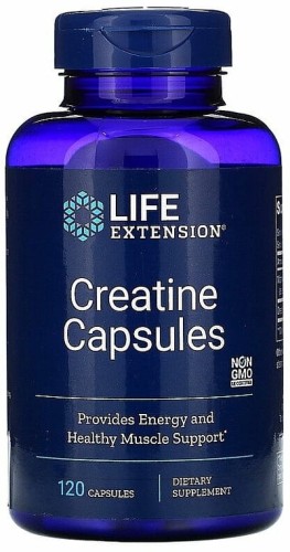 Kreatyna  Creatine Capsules 120 kapsułek Life Extension