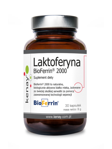 Laktoferyna Bioferrin 2000 30 kapsułek KENAY