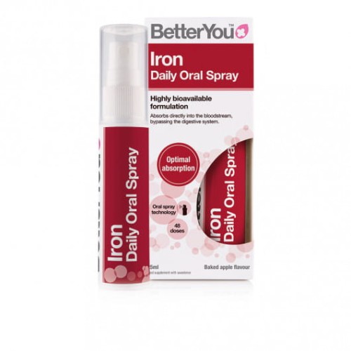 Iron 5 Daily Oral Spray  Żelazo 25 ml BetterYou