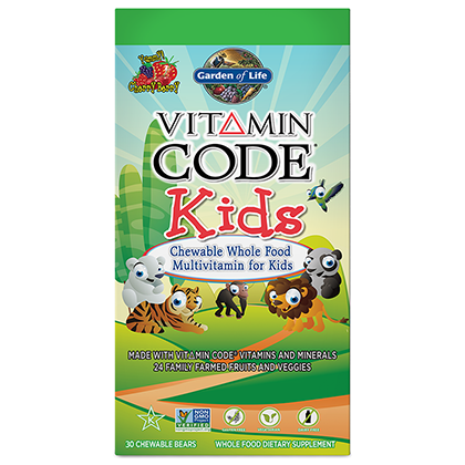Vitamincode Kinder 30 Tabletten GARDEN OF LIFE