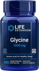 Glycine  Glicyna 100 kapsułek Life Extension