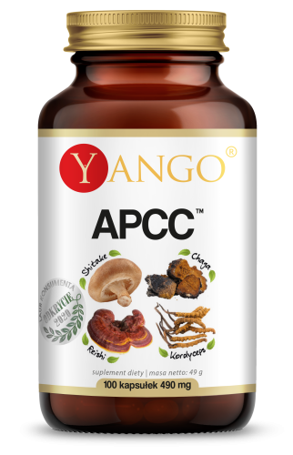 Apcc ™ Reishi Kordyceps Shitake Chaga 100 Kapseln YANGO