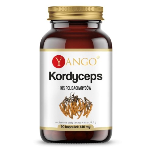 Kordyceps  ekstrakt 10% polisacharydów 90 kapsułek