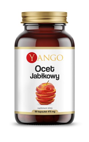 Ocet jabłkowy 475 mg  90 kapsułek Yango