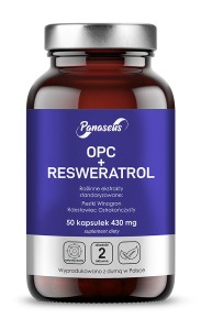 OPC i Resweratrol 50 kapsułek Panaseus