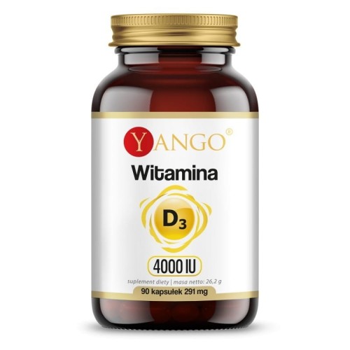 Witamina D3 4000 IU 90 kapsułek Yango