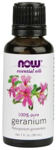 100% Olejek Geraniowy Geranium  30 ml NOW FOODS