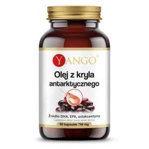 Olej z Kryla Antarktycznego 500 mg 60 kapsułek Yango