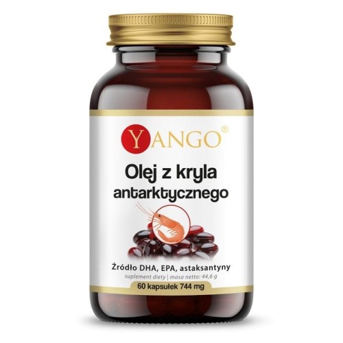 Olej z Kryla Antarktycznego 500 mg 60 kapsułek Yango
