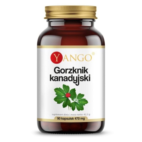 Gorzknik Kanadyjski 380 mg 90 kapsułek Yango