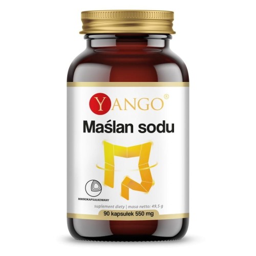 Maślan Sodu 360  mg 90 kapsułek Yango