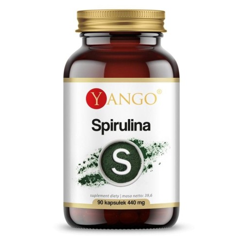 Spirulina 350 mg 90 kapsułek Yango