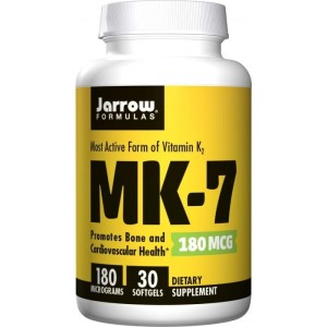 Witamina K2 MK7 180 mcg 30 kapsułek JARROW FORMULAS