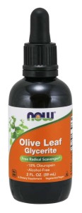 Olive Leaf Glycerite  Liść Oliwny 59 ml NOW FOODS