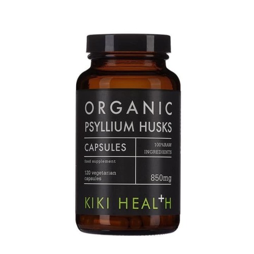 Psyllium Husks 850 mg 120 kapsułek Kiki Health