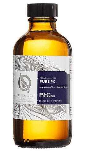 QUICKSILVER Micellized Pure PC - Fosfatydylocholina (120 ml)