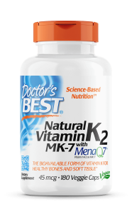 Vitamin K2 MK7 45 mcg 180 Kapseln DOCTOR'S BEST