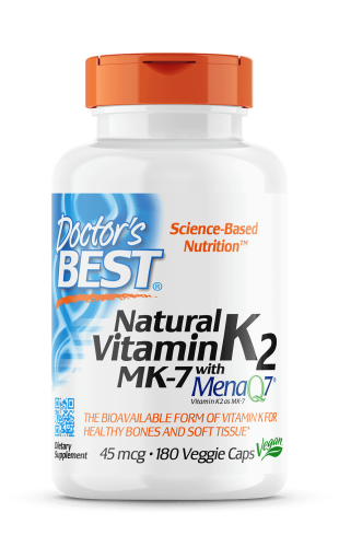 Vitamin K2 MK7 45 mcg 180 Kapseln DOCTOR'S BEST