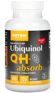 Ubiquinol QH-absorb Koenzym Q10 100 mg  120 kapsułek JARROW FORMULAS