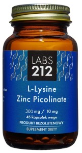 L-Lysine Zinc Picolinate Lizyna i Cynk 45 kapsułek LABS212
