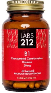 Witamina B1 Coenzymated Cocarboxylase 60 kapsułek LABS212