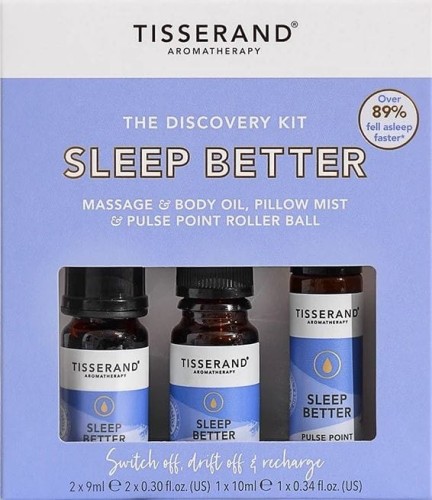 Zestaw olejków eterycznych Sleep Better Discovery Kit 2 x 9 ml 1 x 10 ml TISSERAND