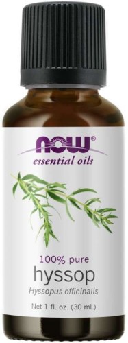 100% Olejek Hyzopowy eteryczny 30 ml NOW FOODS Essential Oils
